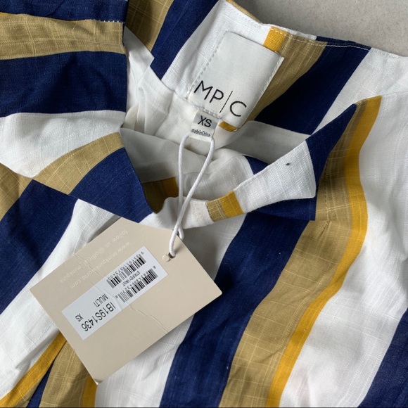 MINKPINK PINSTRIPE LOOSE TROUSERS - Picture 4 of 7